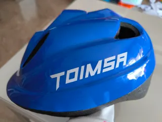 Casco Bicicleta Infantil Toimsa Azul