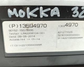 2071035 13594970 centralita opel mokka selective