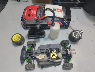 Coche radiocontrol de gasolina