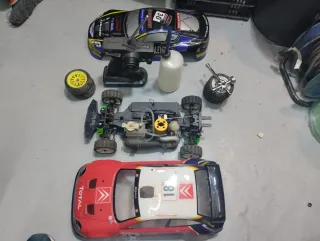 Coche radiocontrol de gasolina