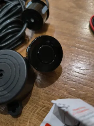 Kit Sensores Aparcamiento Coche negro brillo