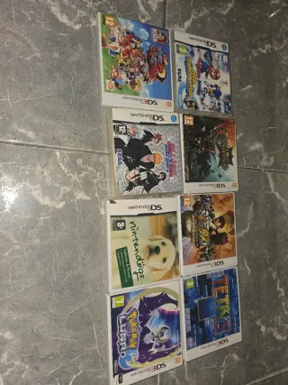 Lote Juegos Nintendo DS y 3DS