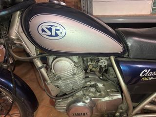 Yamaha 250 SR Azul/Plata