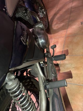 Yamaha 250 SR Azul/Plata