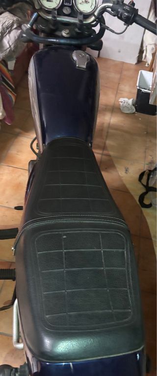 Yamaha 250 SR Azul/Plata