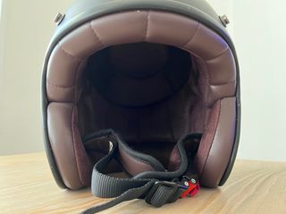 Casco Jet ligero GO2X Negro Mate Custom Garibaldi