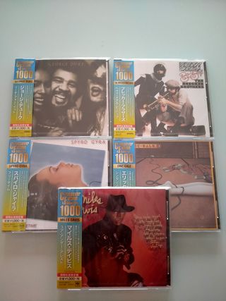 CDs Jazz Fusion. Ediciones japonesas.