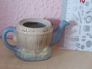 Juego de 4 teteras de cerámica