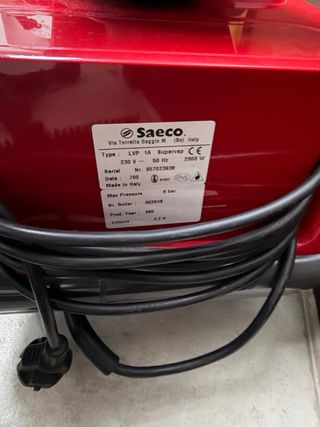 Vaporeta Saeco SuperVap con Plancha