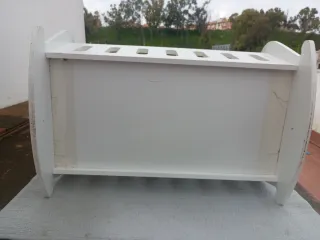 Cuna unicornio madera 48x33x30