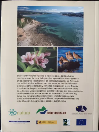 Libro sobre la naturaleza del río Eo