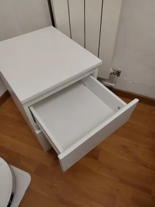 Cajonera pequeña blanca