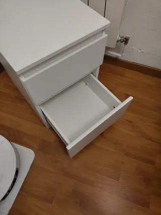 Cajonera pequeña blanca