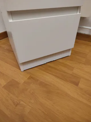 Cajonera pequeña blanca