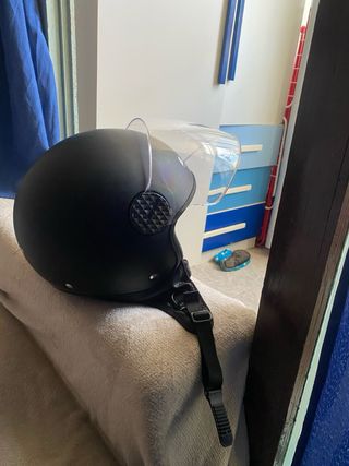 Casco Moto L52 Scooter Negro
