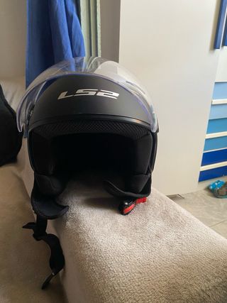 Casco Moto L52 Scooter Negro