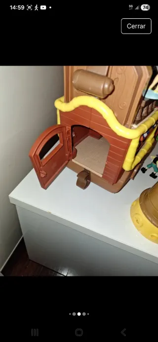 Barco Pirata Jake y los Piratas de Nunca Jamás