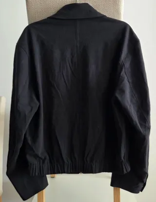 Cazadora Zara Azul Marino Cremallera