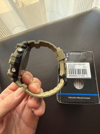 Casio Illuminator AE-1500WH-5AV Beige/Verde Milita