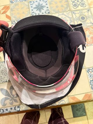 Casco Moto Infantil NZI Monster High Rosa