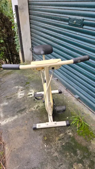 BICICLETA ESTÁTICA VINTAGE VIVA FIT : AÑOS 70/80