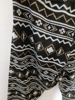 Fuseaux fantasia dorata bianca