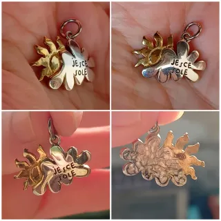 Ciondolo argento Jesce sole ⛅️