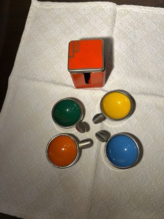 Ceniceros Vintage 2 Cajas con 4 ceniceros Años 40