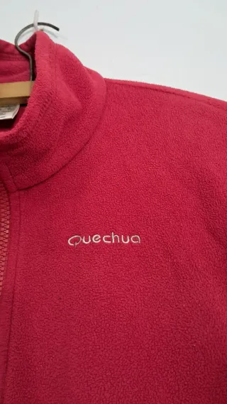 Giubbotto sportivo rosso Quechua