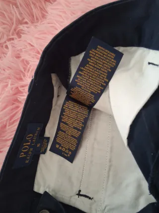 Pantalón corto Ralph Lauren azul Talla 16 .