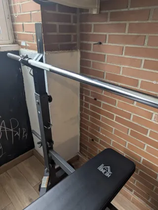 Banco de pesas multifuncional