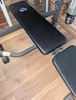 Banco de pesas multifuncional