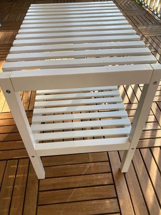 Mueble para bańo de color blanco