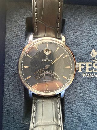 Reloj Festina F16984 Negro y Plateado