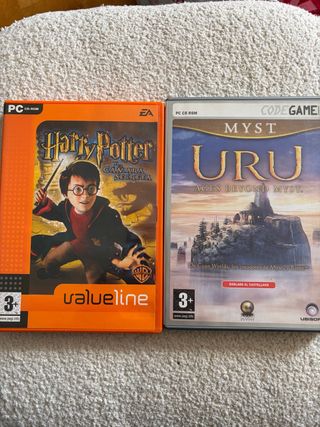 Pack 2 Juegos PC: Harry Potter y Myst Uru
