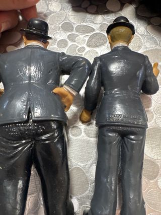 Figuras Laurel y Hardy el gordo de dlco de pvc ori