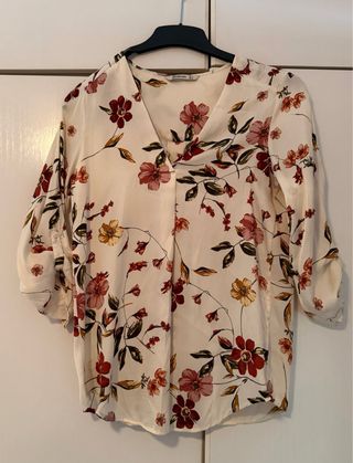 Blusa Stradivarius floral