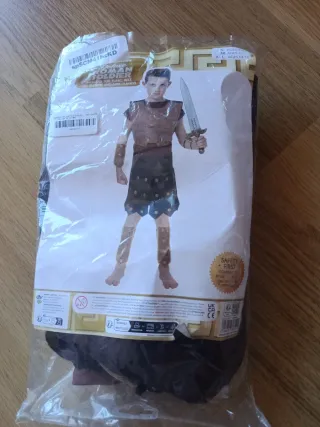 Disfraz Romano Casco y Espada 10-12 años