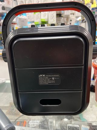 Altavoz Karaoke JYX con 2 Micrófonos