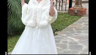 Capa Novia / Poncho Elegante