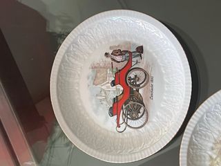 3 Platos Vintage Pontesa - Historia del Automóvil