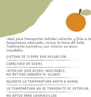 Suavinex, Termo Líquidos para Bebé. Termo de Acero