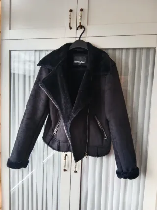 Cazadora Biker Jennifer Negra