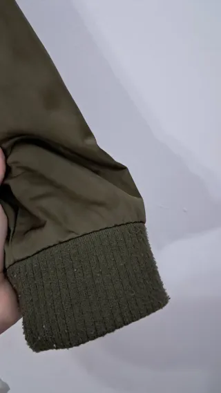 Chaqueta Bomber Verde Militar Easy Wear