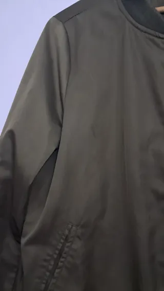 Chaqueta Bomber Verde Militar Easy Wear