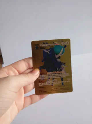 Colección Cartas Pokémon Doradas VMAXtodas falsas
