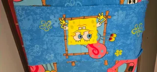 Funda Nórdica Y almohada Bob Esponja cama de 90