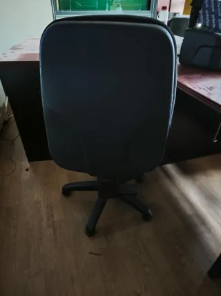 3 Sillas de Escritorio Negras