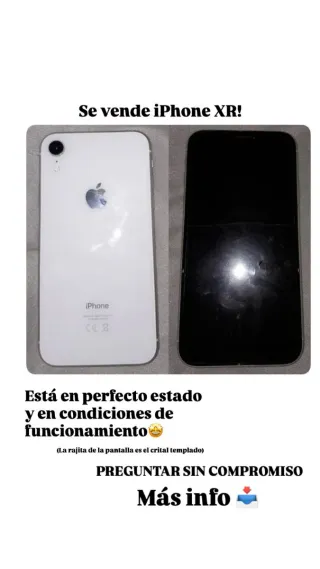 iPhone XR Blanco