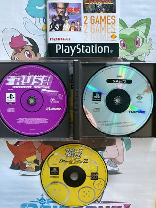 PlayStation 1 - Tekken 2, Rush, Dragon Ball Z